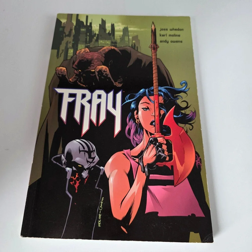 Fray Graphic Novel Joss Whedon Karl Moline First Edition 2003 Dark‎ Horse Books